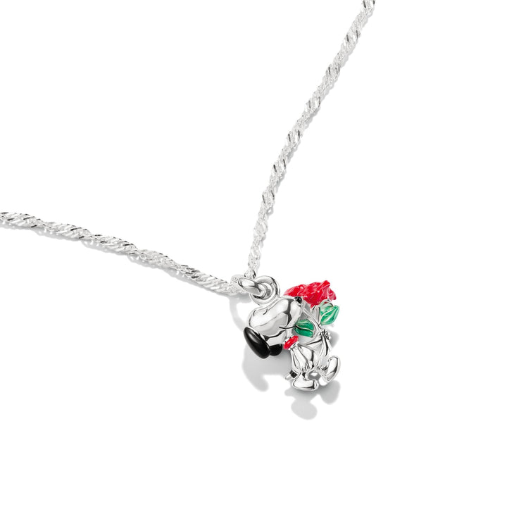 THOMAS SABO Snoopy Chain with Rose Pendant PEANUTS