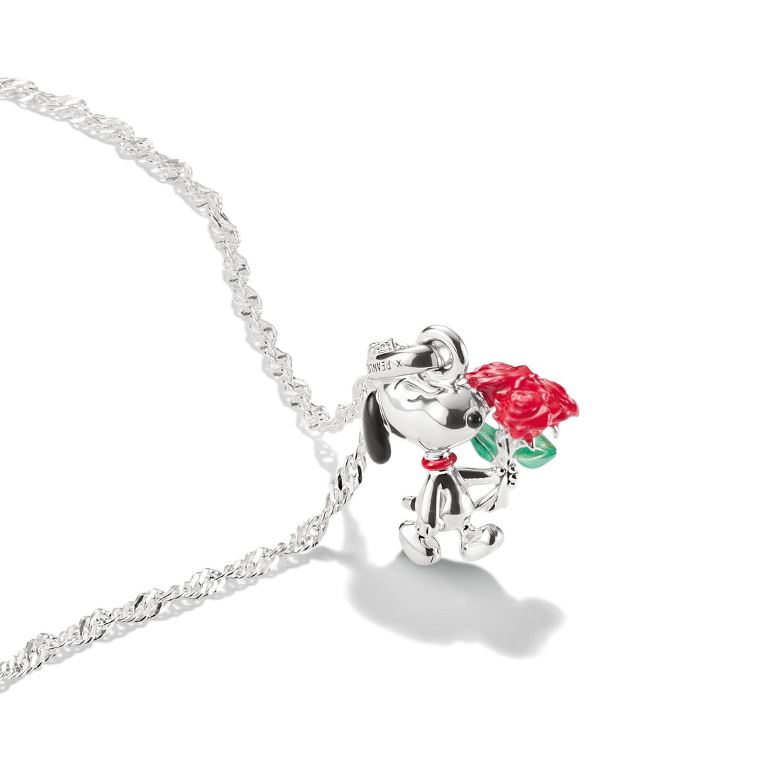 THOMAS SABO Snoopy Chain with Rose Pendant PEANUTS