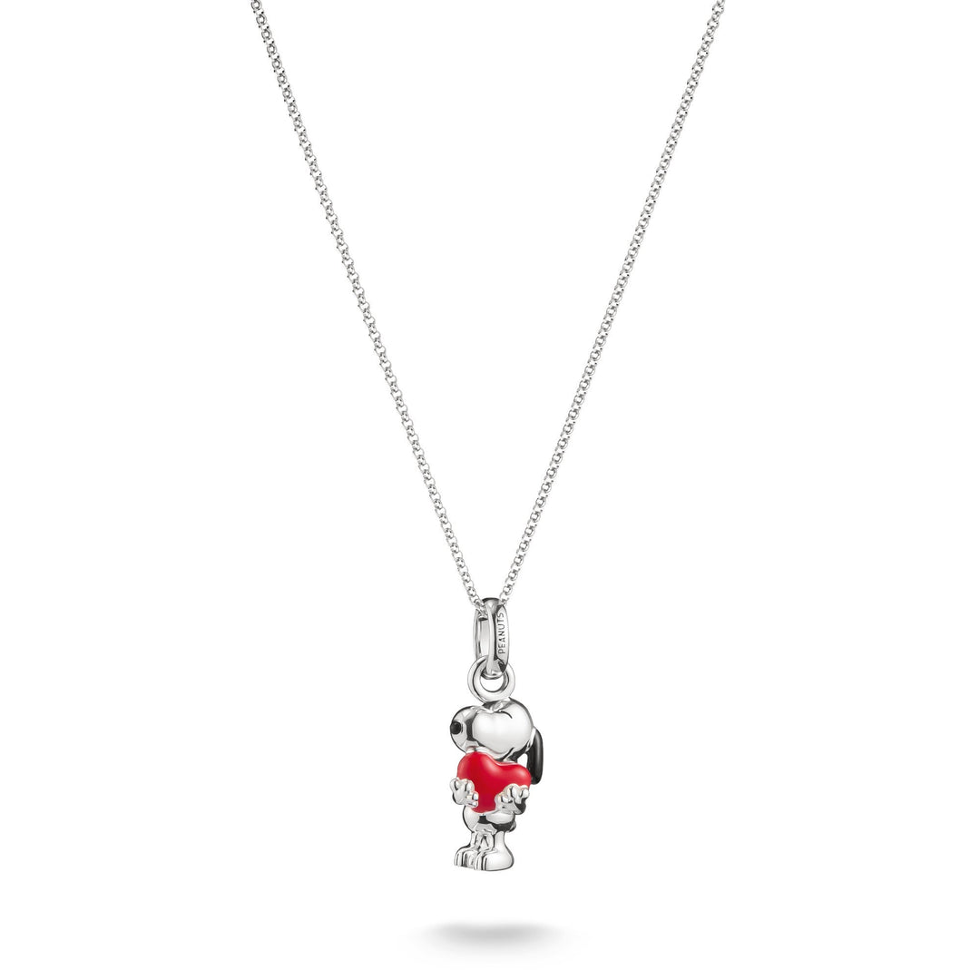 THOMAS SABO Snoopy with Heart Pendant PEANUTS Necklace