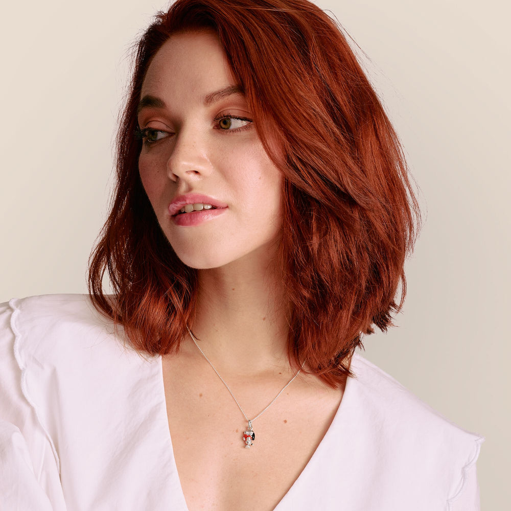 THOMAS SABO Snoopy with Heart Pendant PEANUTS Chain