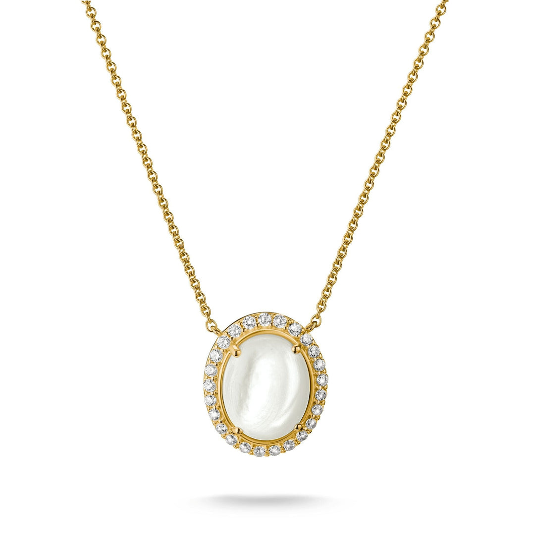Chain mother-of-pearl with zirconia | THOMAS SABO Australia