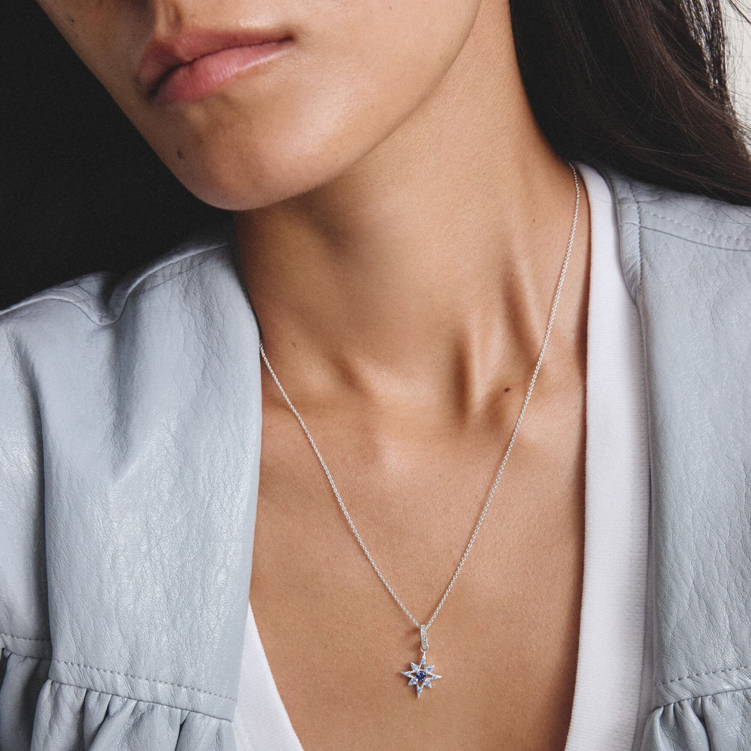 Necklace star with blue stones | Jewellery Boutique Australia