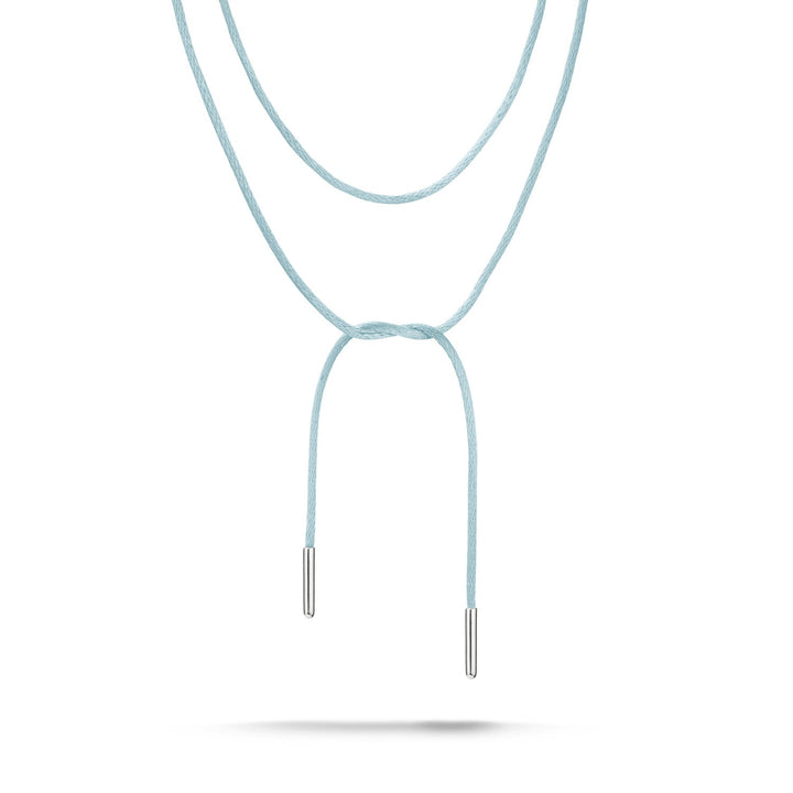 Textile Necklace Turquoise 