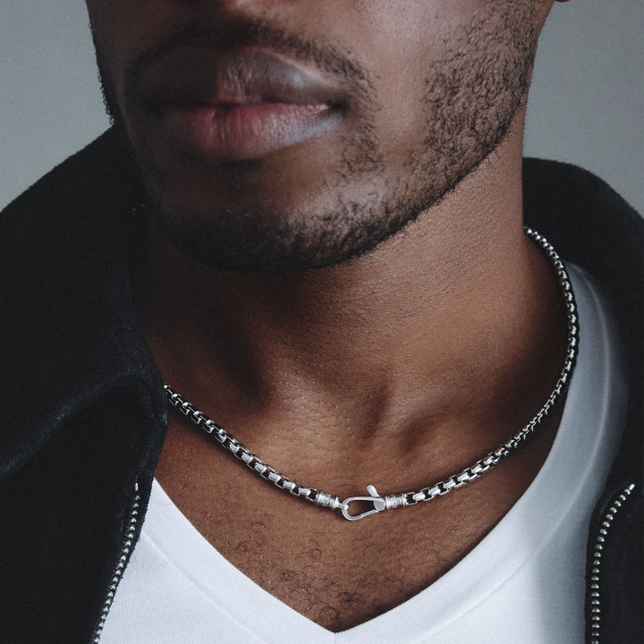 THOMAS SABO Stainless Steel Box Chain Necklace 5.2mm