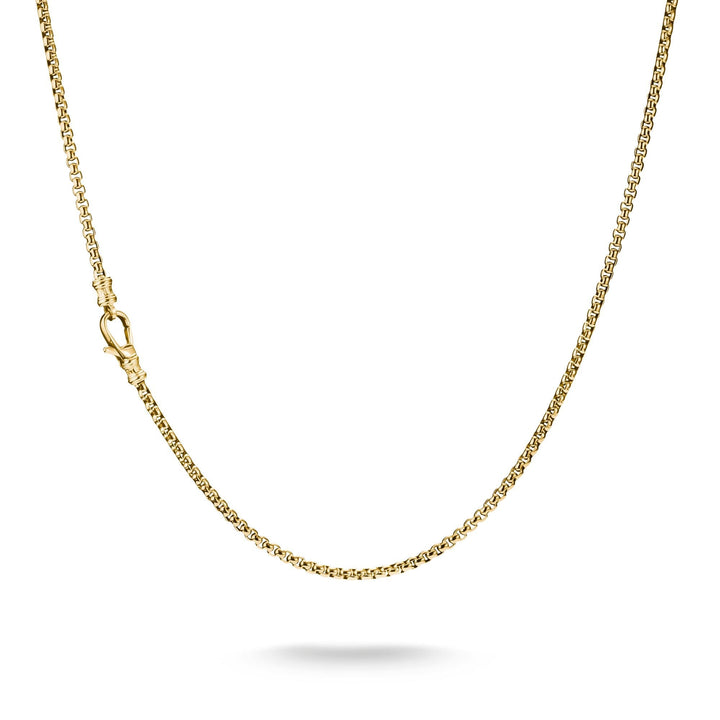 THOMAS SABO Gold-Tone Stainless Steel Box Chain Necklace 2.7mm