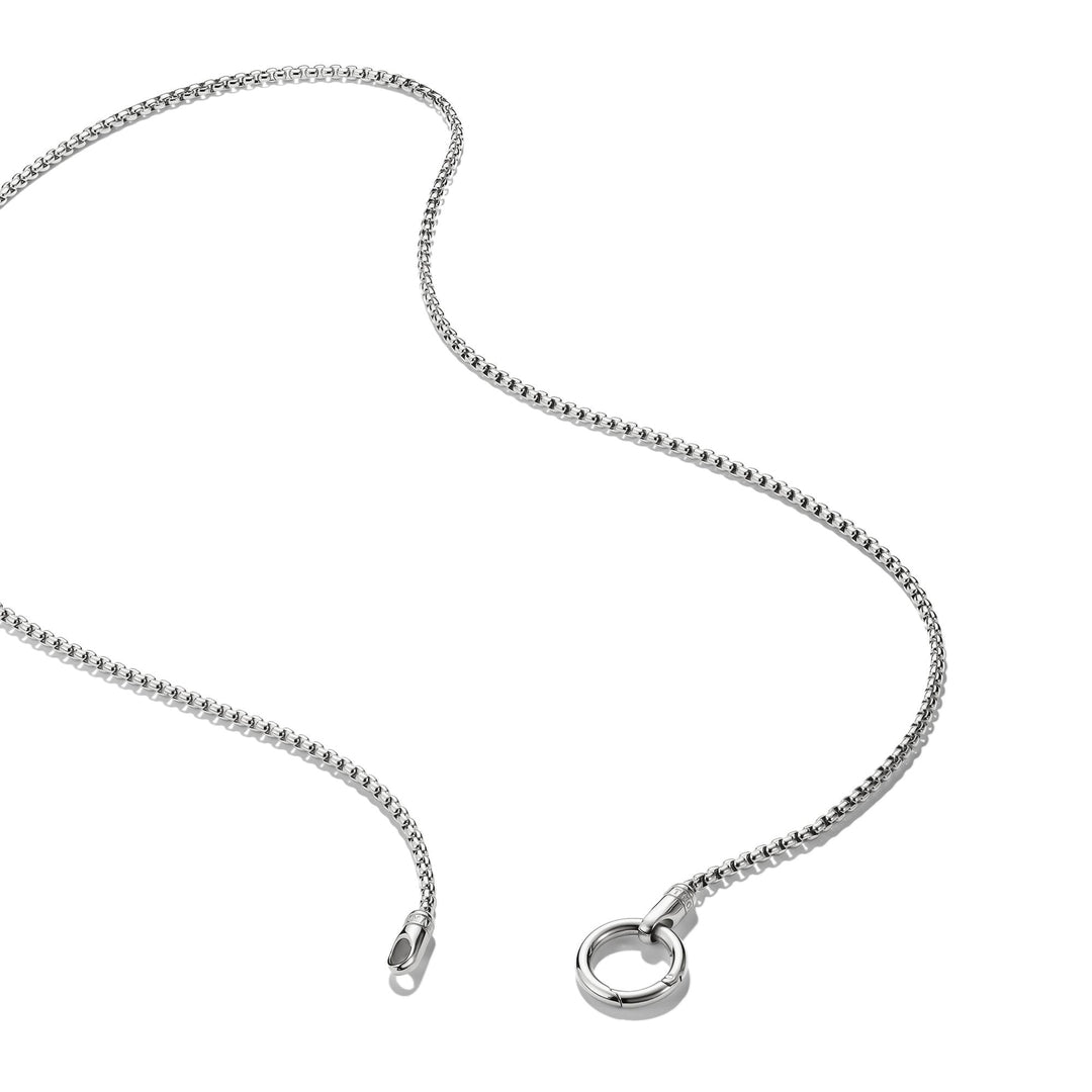 THOMAS SABO Stainless Steel Box Chain Necklace with Ring Clasp 2.7mm