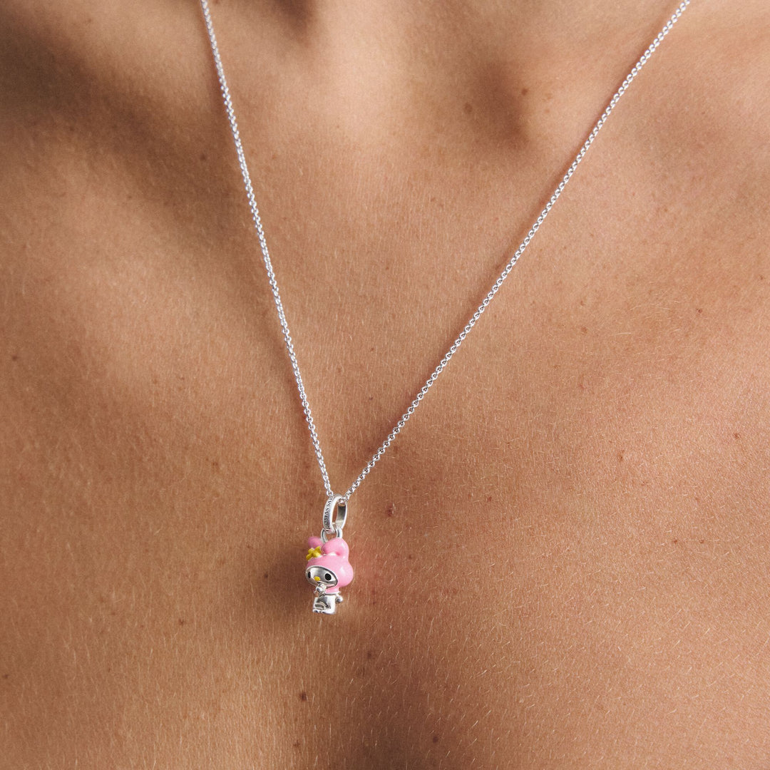 THOMAS SABO Hello Kitty My Melody Necklace, Silver-Plated