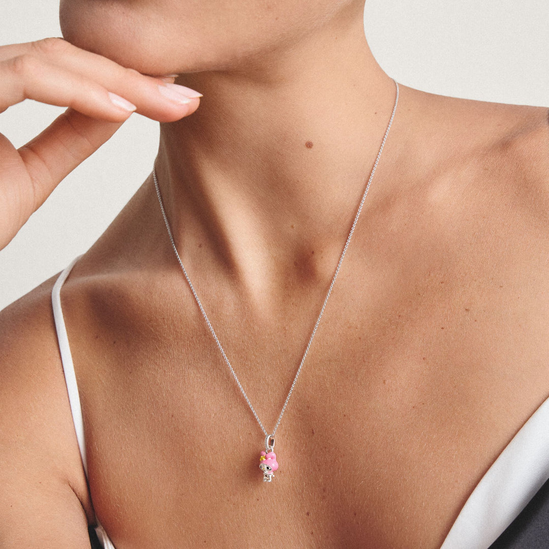 THOMAS SABO Hello Kitty My Melody Necklace, Silver-Plated