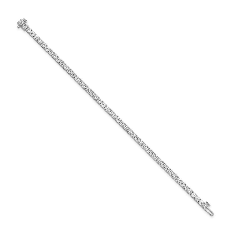 7ct Lab Grown Diamond Bracelet in 18K White Gold | The Jewellery Boutique