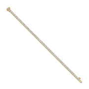 7ct Lab Grown Diamond Bracelet in 18K Yellow Gold | The Jewellery Boutique