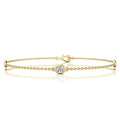 0.25ct Lab Grown Diamond Bracelet in 9K Yellow Gold
