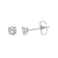 0.25ct Lab Grown Diamond Earrings in 9K White Gold