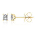 0.50ct Lab Grown Diamond Earrings in 9K Yellow Gold