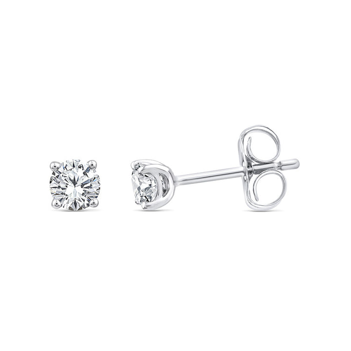 1.50ct Lab Grown Diamond Earrings in 9K White Gold