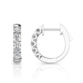 1.00ct Lab Grown Diamond Earrings in 9K White Gold
