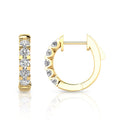 1.00ct Lab Grown Diamond Earrings in 9K Yellow Gold
