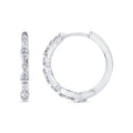 0.33ct Lab Grown Diamond Earrings in 9K White Gold