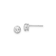 0.50ct Lab Grown Diamond Earrings in 9K White Gold | The Jewellery Boutique