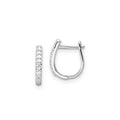 0.10ct Lab Grown Diamond Earrings in 9K White Gold | The Jewellery Boutique