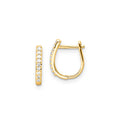 0.10ct Lab Grown Diamond Earrings in 9K Yellow Gold | The Jewellery Boutique
