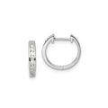 0.25ct Lab Grown Diamond Earrings in 9K White Gold | The Jewellery Boutique