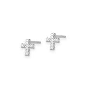 0.10ct Lab Grown Diamond Earrings in 9K White Gold | The Jewellery Boutique