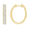 1.50ct Lab Grown Diamond Earrings in 9K Yellow Gold