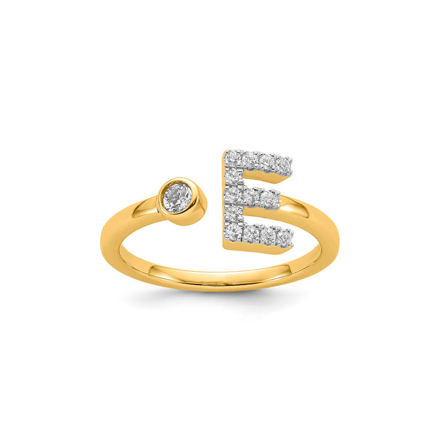 0.19ct Lab Grown Diamond Ring in 9K Yellow Gold | The Jewellery Boutique