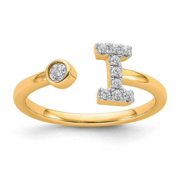 0.15ct Lab Grown Diamond Ring in 9K Yellow Gold | The Jewellery Boutique