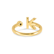 0.18ct Lab Grown Diamond Ring in 9K Yellow Gold | The Jewellery Boutique