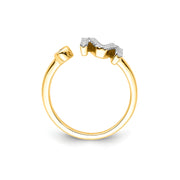 0.26ct Lab Grown Diamond Ring in 9K Yellow Gold | The Jewellery Boutique