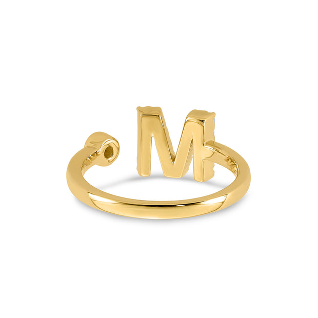 0.26ct Lab Grown Diamond Ring in 9K Yellow Gold | The Jewellery Boutique