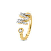 0.26ct Lab Grown Diamond Ring in 9K Yellow Gold | The Jewellery Boutique