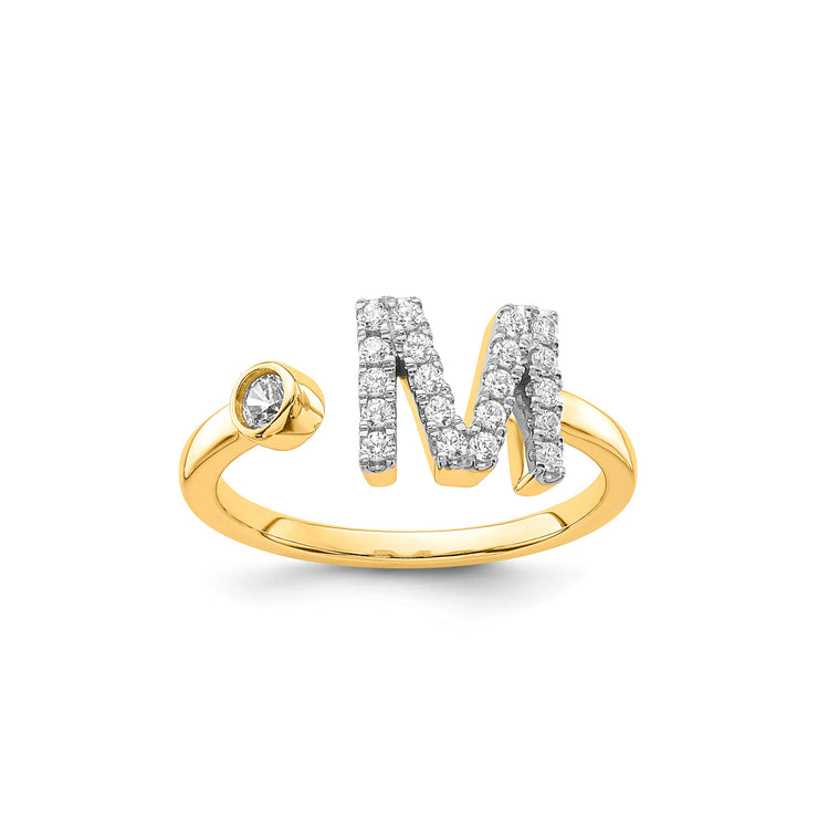 0.26ct Lab Grown Diamond Ring in 9K Yellow Gold | The Jewellery Boutique