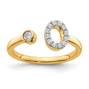 0.18ct Lab Grown Diamond Ring in 9K Yellow Gold | The Jewellery Boutique