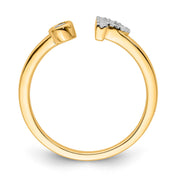 0.16ct Lab Grown Diamond Ring in 9K Yellow Gold | The Jewellery Boutique