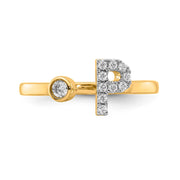 0.16ct Lab Grown Diamond Ring in 9K Yellow Gold | The Jewellery Boutique