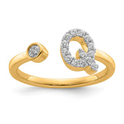 0.20ct Lab Grown Diamond Ring in 9K Yellow Gold | The Jewellery Boutique