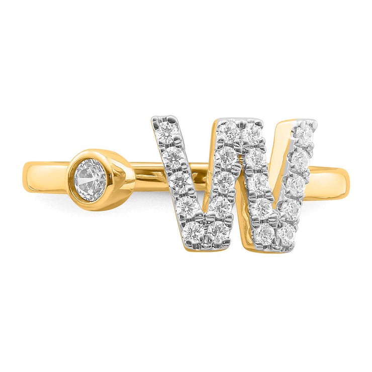 0.26ct Lab Grown Diamond Ring in 9K Yellow Gold | The Jewellery Boutique