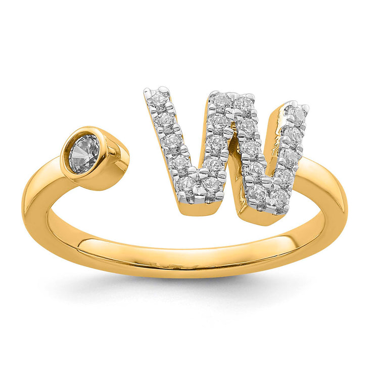 0.26ct Lab Grown Diamond Ring in 9K Yellow Gold | The Jewellery Boutique