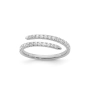 0.40ct Lab Grown Diamond Ring in 9K White Gold | The Jewellery Boutique