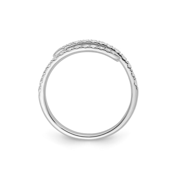 0.40ct Lab Grown Diamond Ring in 9K White Gold | The Jewellery Boutique