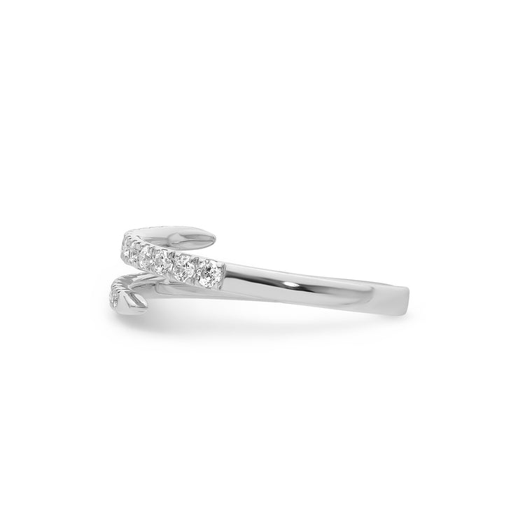 0.40ct Lab Grown Diamond Ring in 9K White Gold | The Jewellery Boutique