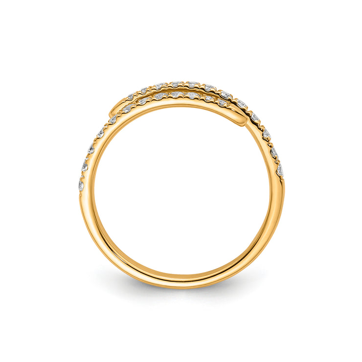 0.40ct Lab Grown Diamond Ring in 9K Yellow Gold | The Jewellery Boutique