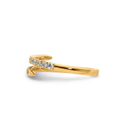 0.40ct Lab Grown Diamond Ring in 9K Yellow Gold | The Jewellery Boutique