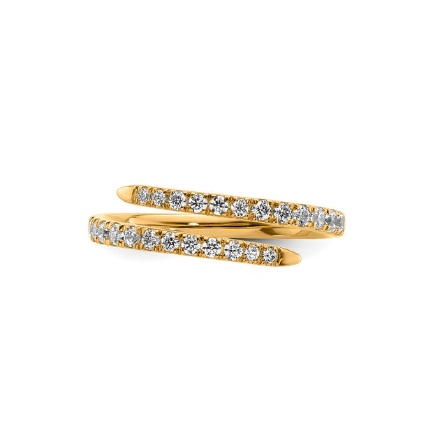 0.40ct Lab Grown Diamond Ring in 9K Yellow Gold | The Jewellery Boutique