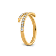 0.40ct Lab Grown Diamond Ring in 9K Yellow Gold | The Jewellery Boutique