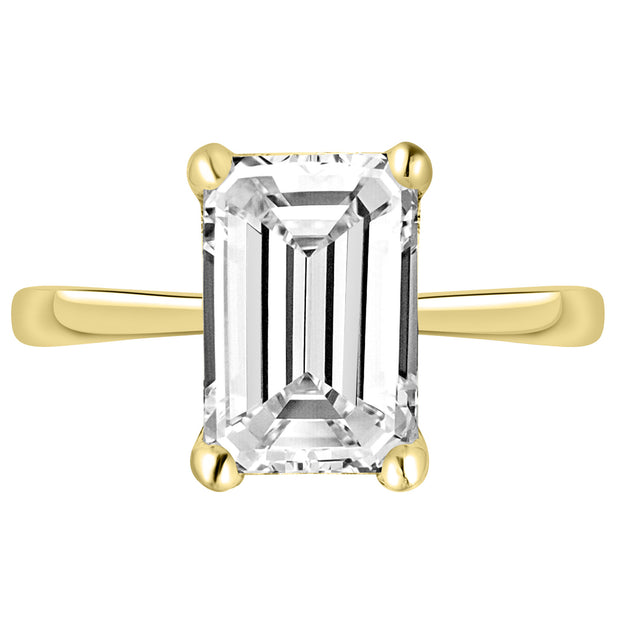 1.00ct Lab Grown Diamond Ring in 18K Yellow Gold