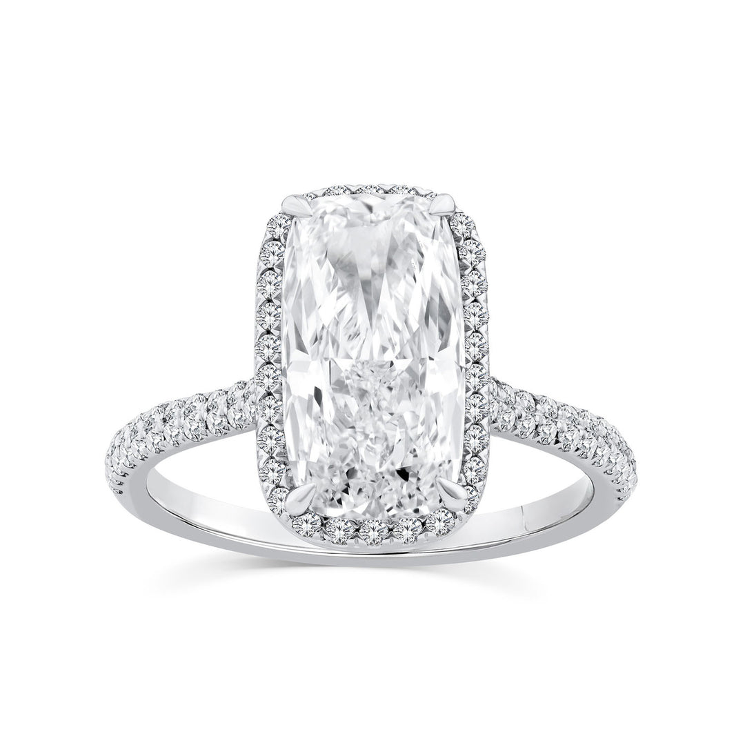 3.50ct Lab Grown Diamond Northern Ray Ring in Platinum