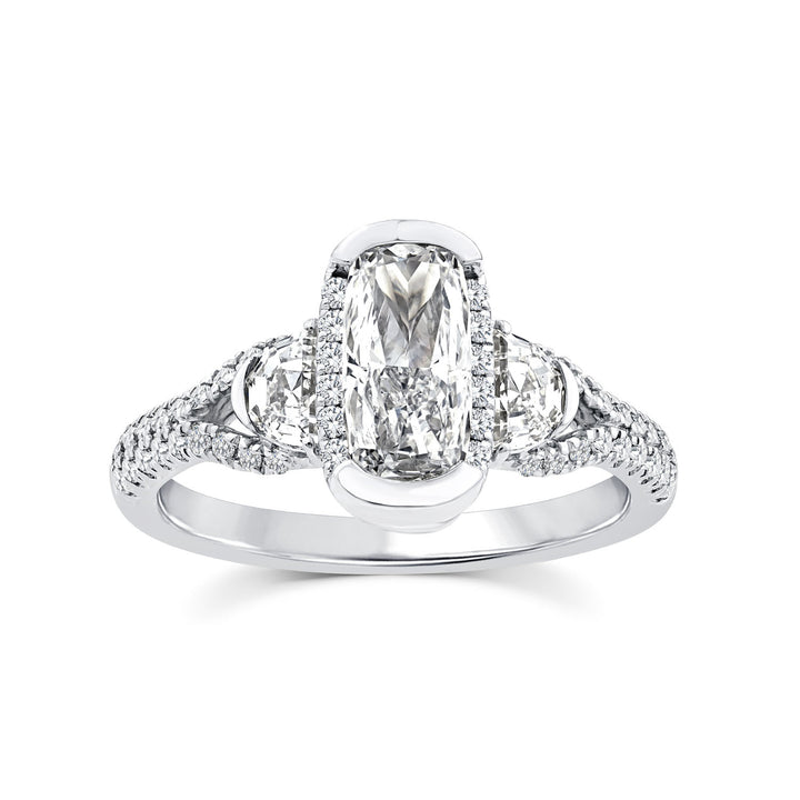 1.50ct Lab Grown Diamond Northern Ray Ring in Platinum